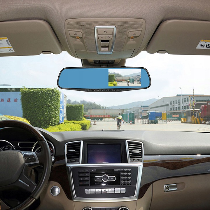 WODOODPORNA KAMERA WIDEOREJESTRATOR JAZDY COFANIA Color black