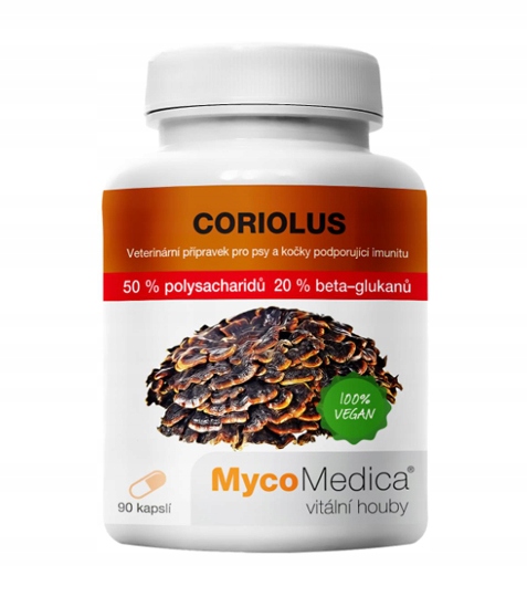Levně MycoMedica Coriolus 50% 90 cps.