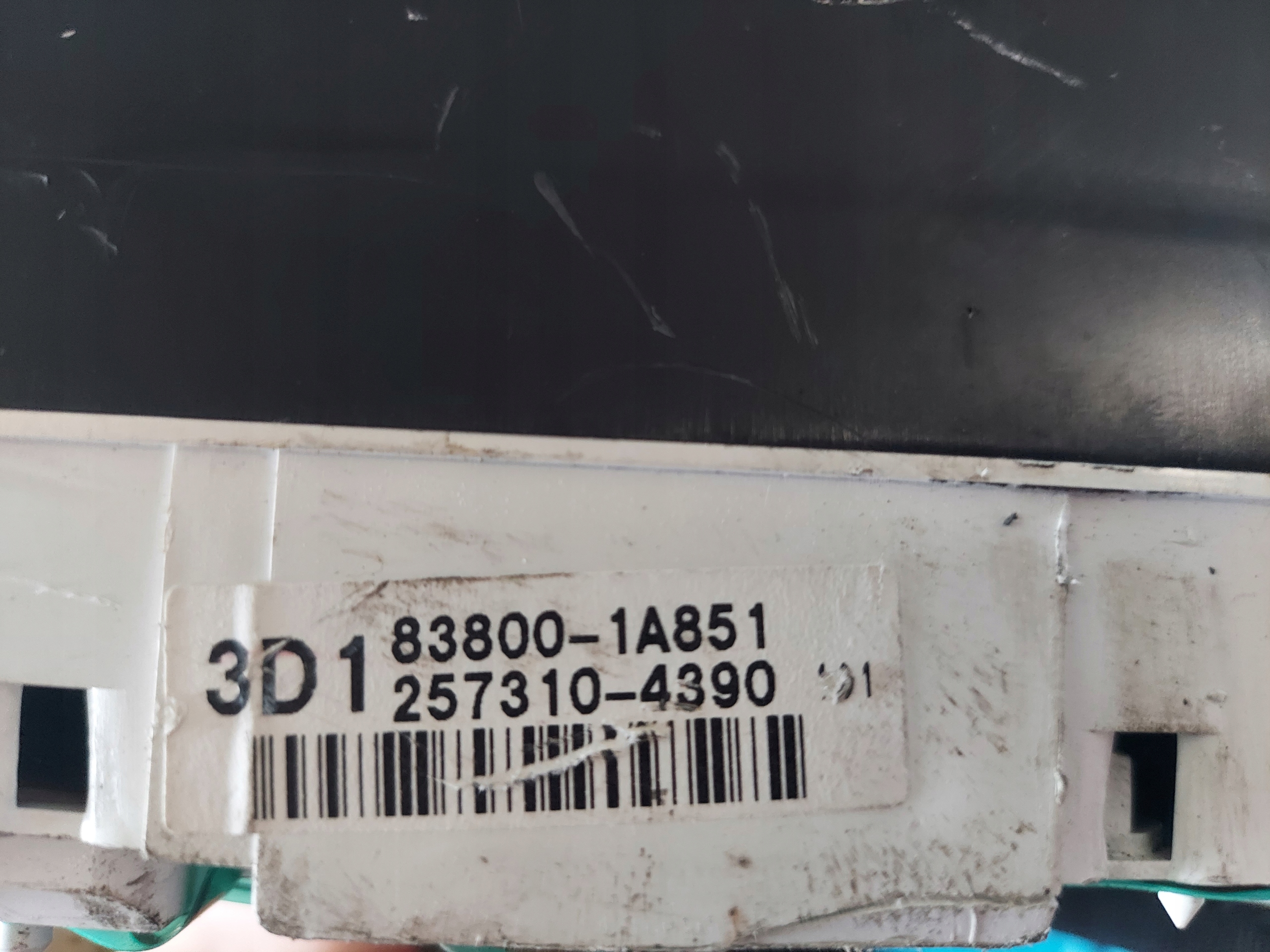 dials clock TOYOTA COROLLA E11 1.4 B 838001A851