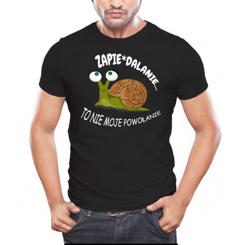 

Koszulka T-shirt Męski Prezent Ślimak Kolory S