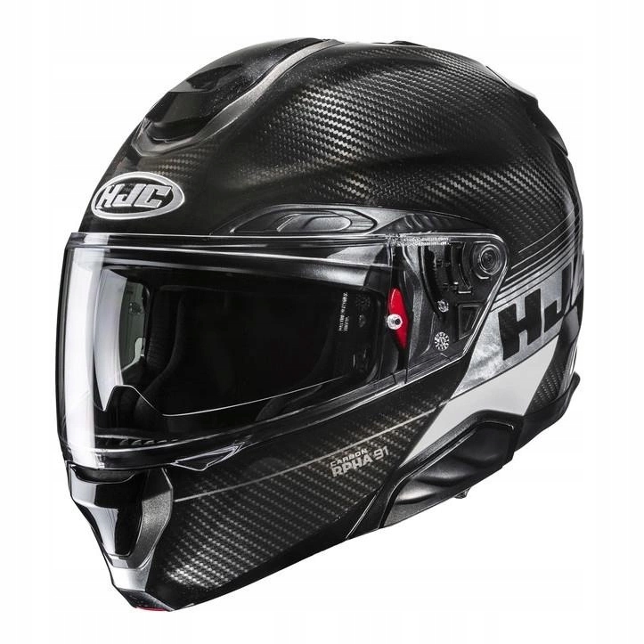 Motocyklová prilba Hjc Rpha 91 Carbon Rl White biela Darčeky