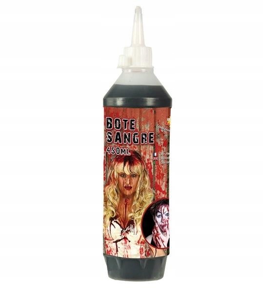 

Sztuczna Krew W Butelce Poj. 450 ML Halloween
