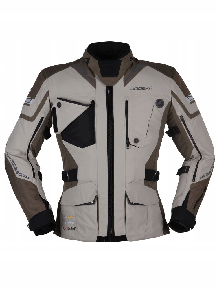 Kurtka motocyklowa Modeka Panamericana II piaskowo-khaki 3XL