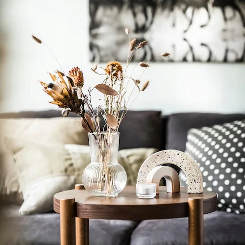 PODSTAWKA NA ŚWIECĘ ŚWIECZNIK SZKŁO BEZBARWNE 5 cm Marka Ikea