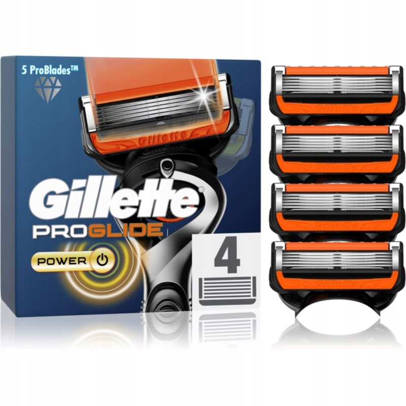 Náplně do strojků Gillette Fusion5 Proglide Power 4 ks