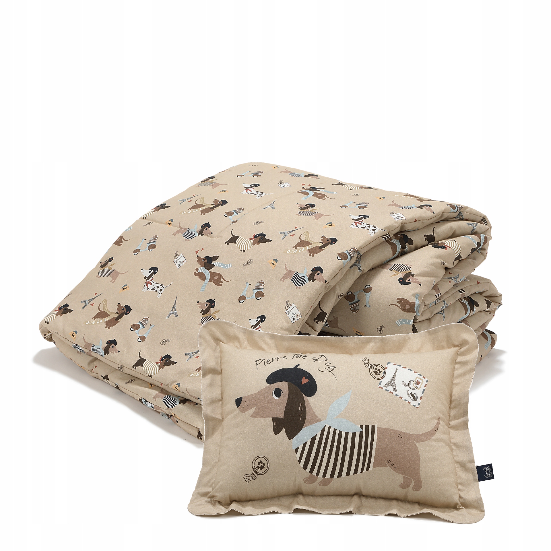 La Millou Komplet Pościeli Bawełnianej Pierre The Dog XL
