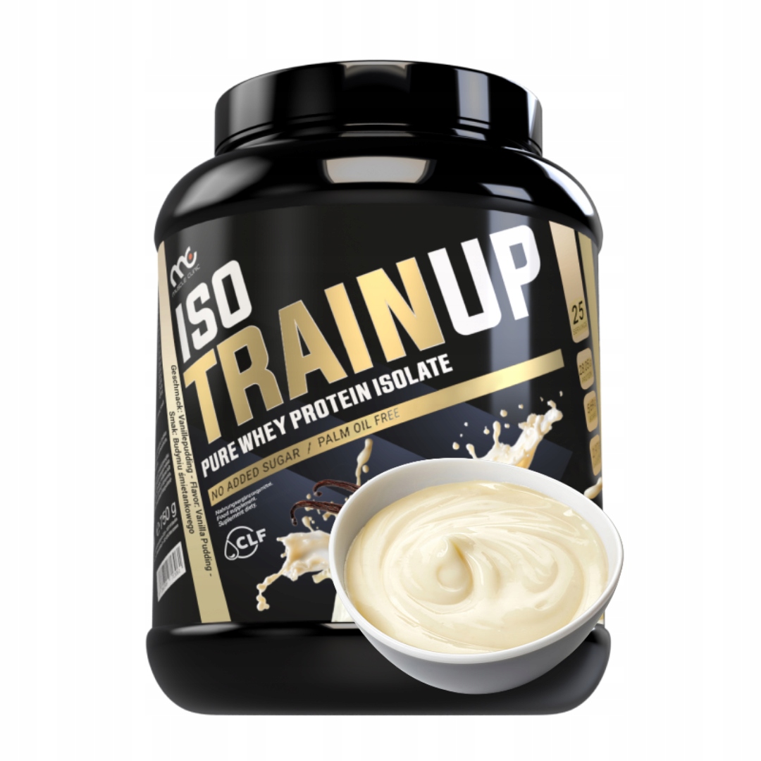 Muscle Clinic Iso Train Up 1800 g Wpi proteinový izolát puding