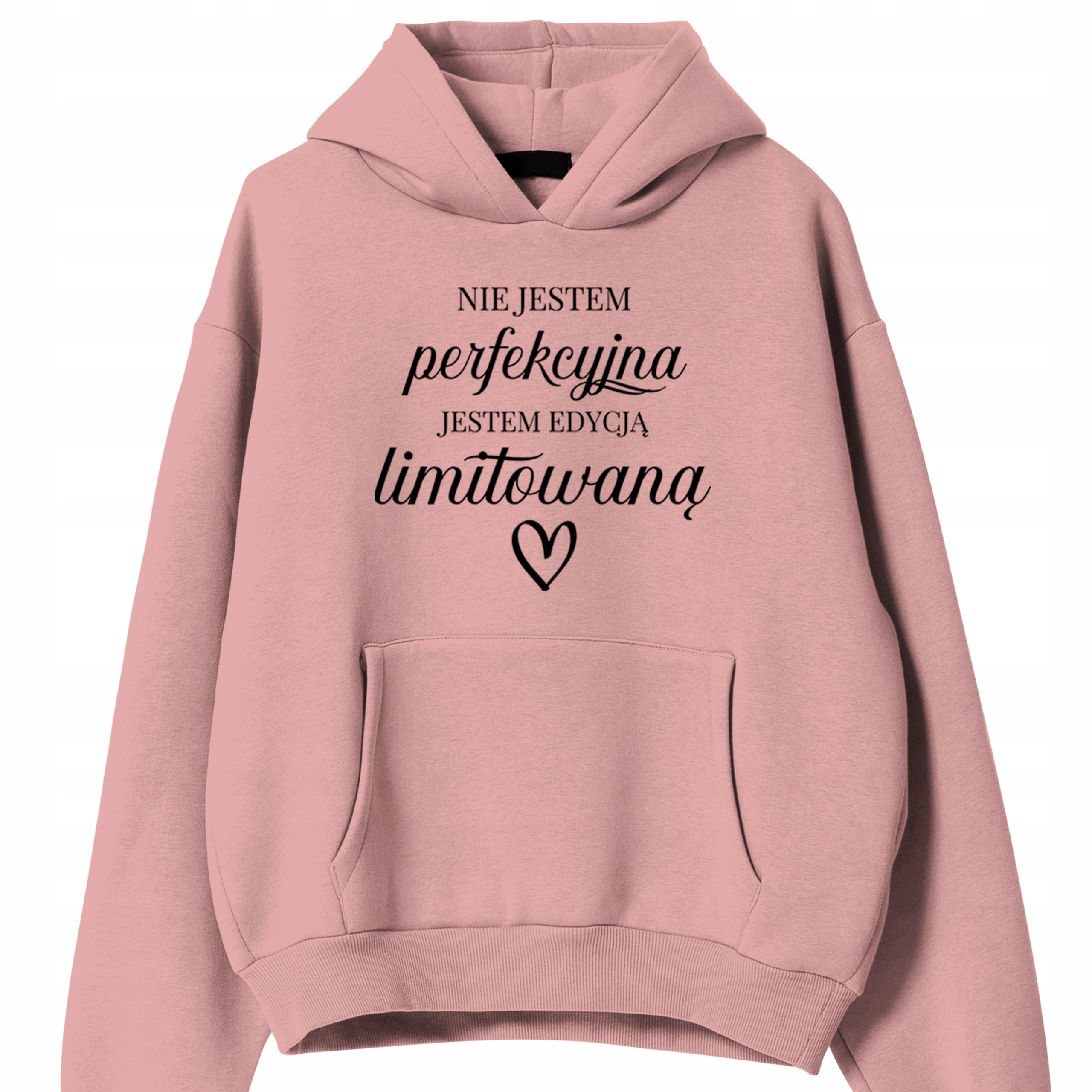 Mikina Růžová S Kapucí Na Dárek Jaro Jsem Limitovaná Edice M