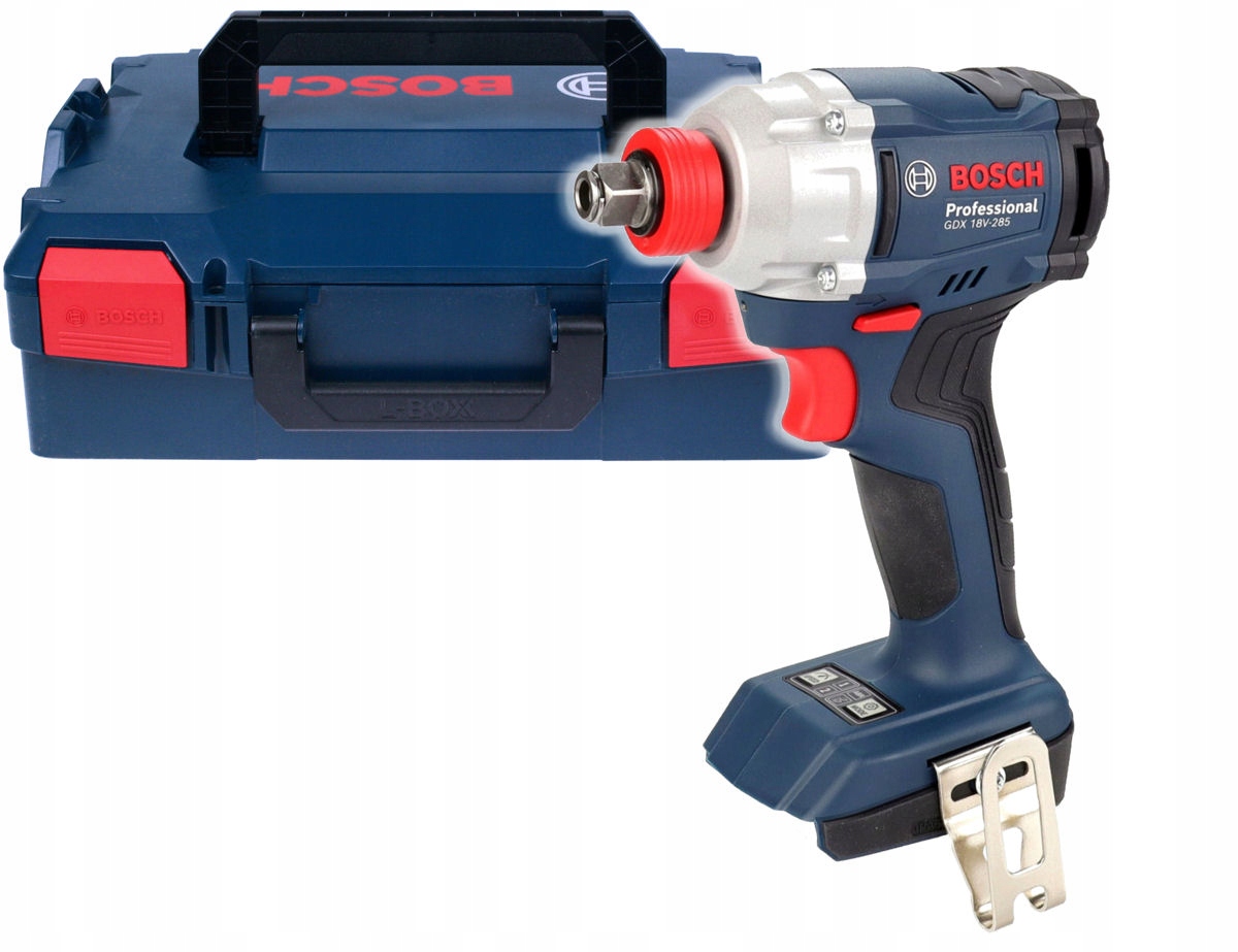 Klucz Udarowy 285 Nm Gdx 18V-285 Bosch Korpus L-boxx