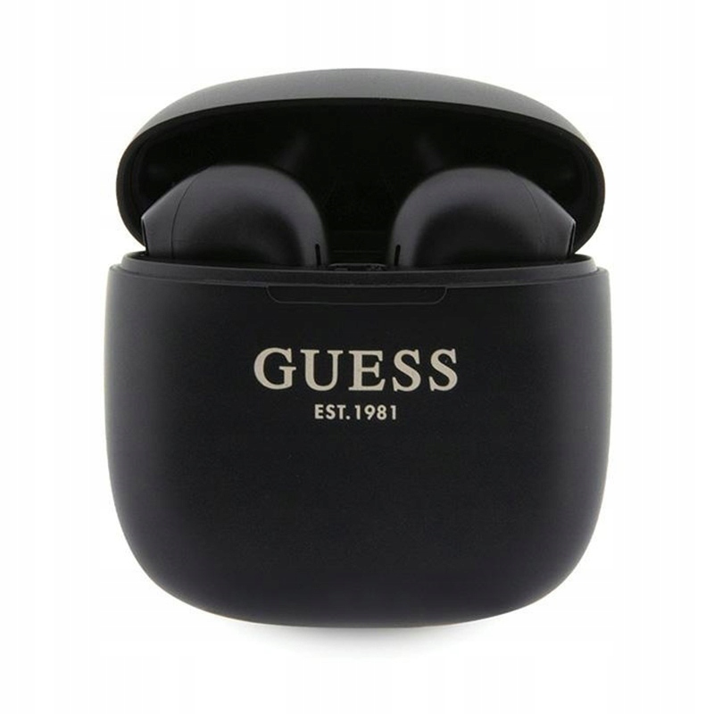 Guess True Wireless Script Logo BT5.3 Tws sluchátka pouzdro (kouzlo)