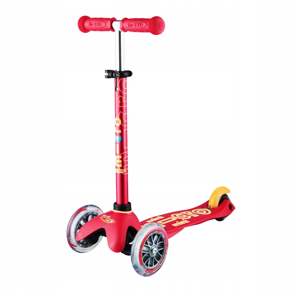 HULAJNOGA MINI MICRO DELUXE RUBY RED MMD054 Rodzaj trójkołowa