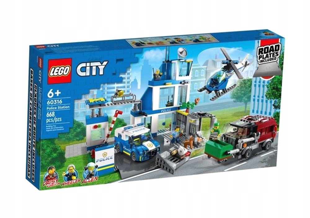 Lego (r) Město 60316 – Policejní Stanice
