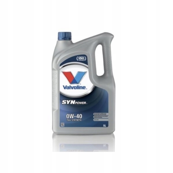 MOTOROVÝ OLEJ VALVOLINE SYNPOWER 0W-40 5L