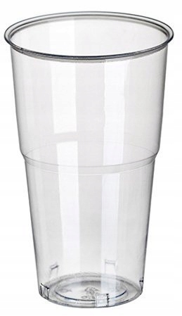 Kubki 500ml biodegradowalne 60 szt ekologiczne