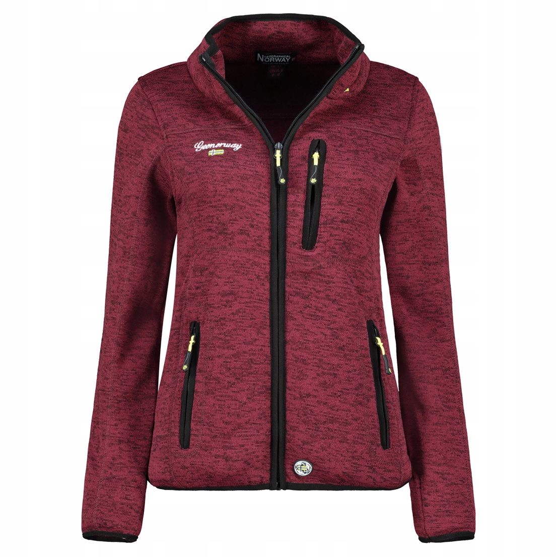 Geographical Norway mikina dámská Teden Lady M bordó