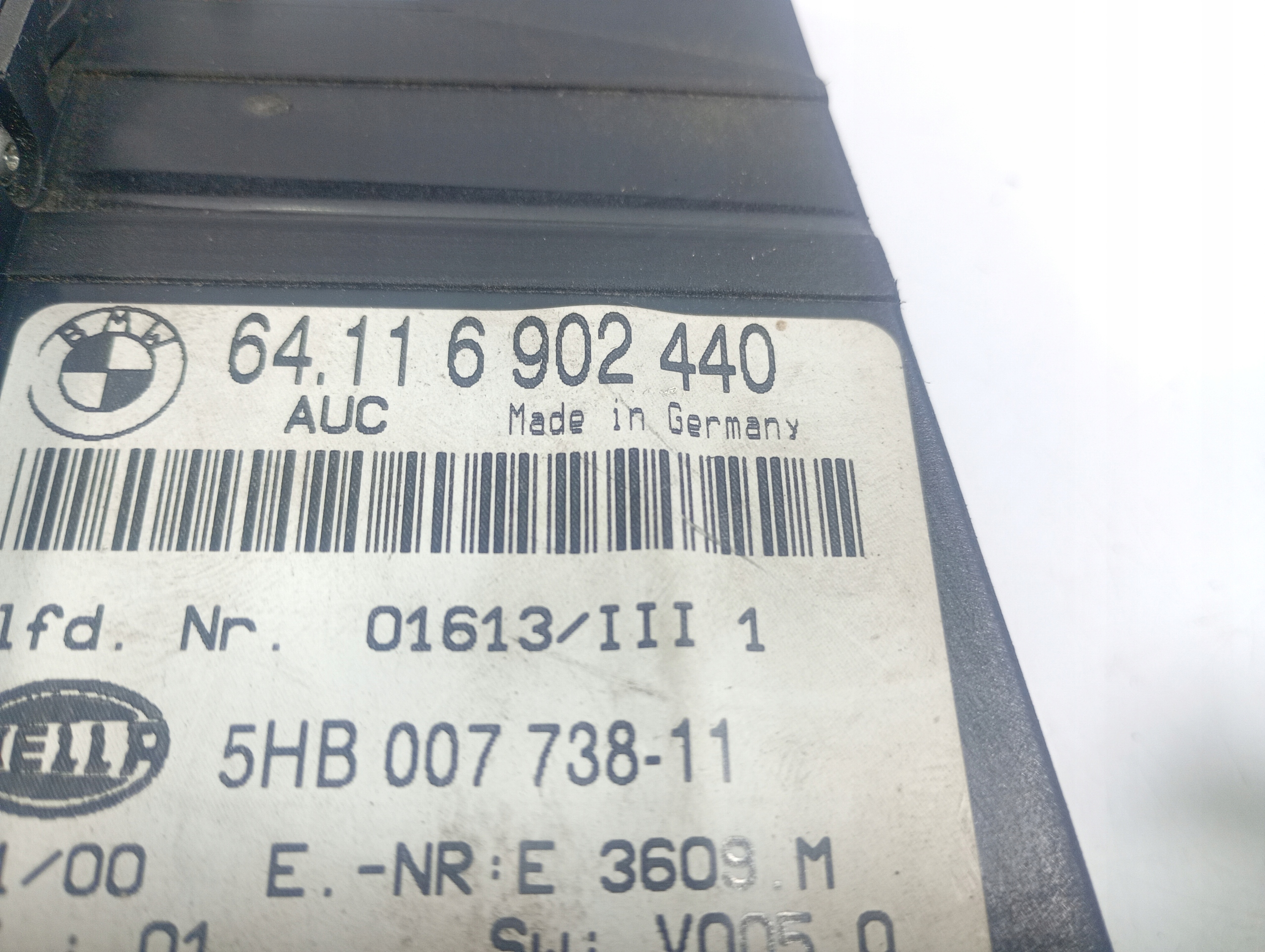 BMW 3 E46 01-05 Interrupteur Bouton Unite commande clima OE 6902440