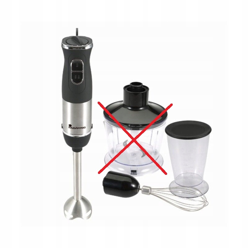 Ruční mixér s příslušenstvím Masterpro 400 W