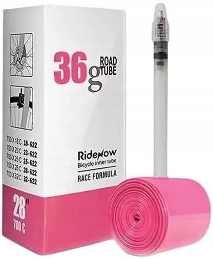 Dętka RideNow Light 36g Road 700/18-32C 85mm Tpu szosowa bardzo lekka