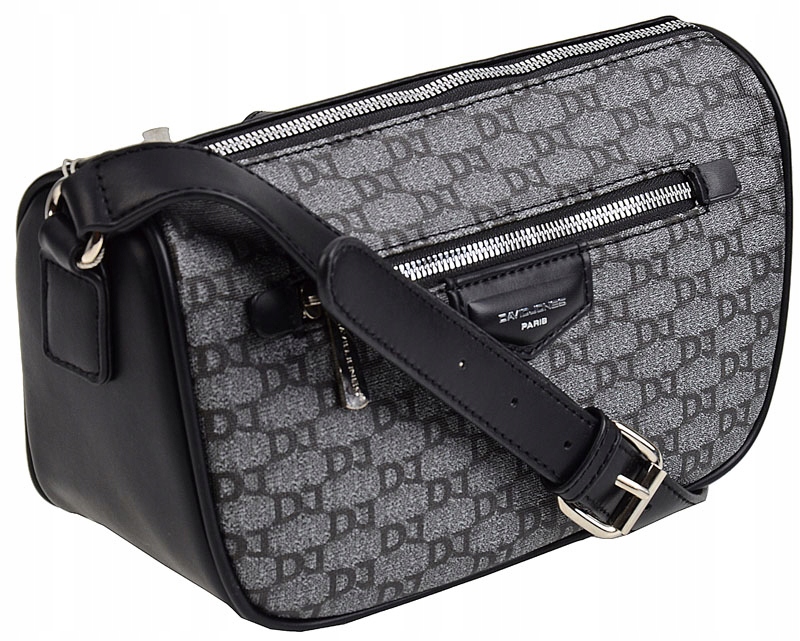 

David Jones Torebka damska Listonoszka Black
