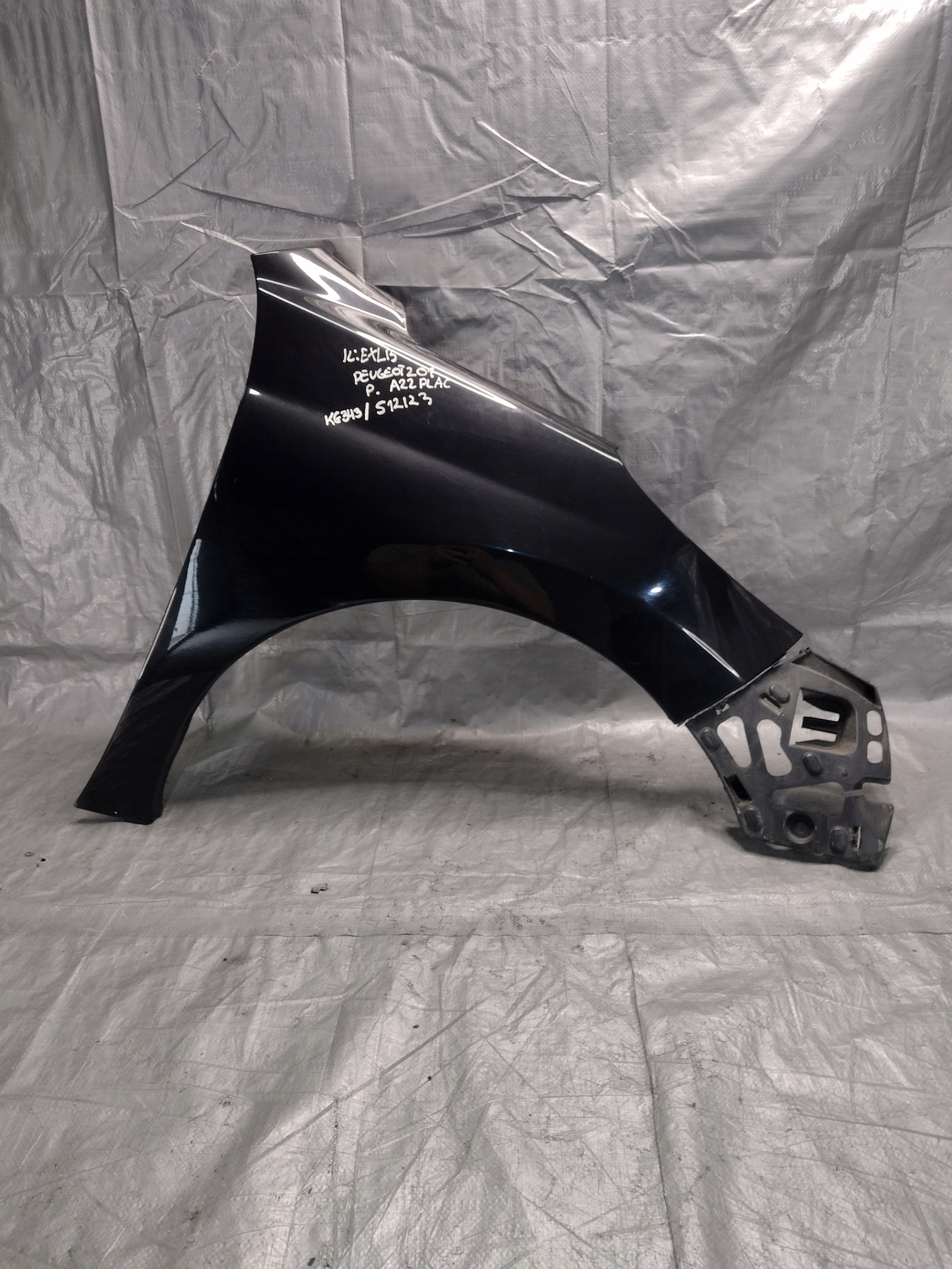 fender front right Peugeot 207 k:EXLB