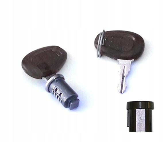 Givi Z140NR wkładka zamek 2x klucze do kufrów Monolock E41 E460 E360...