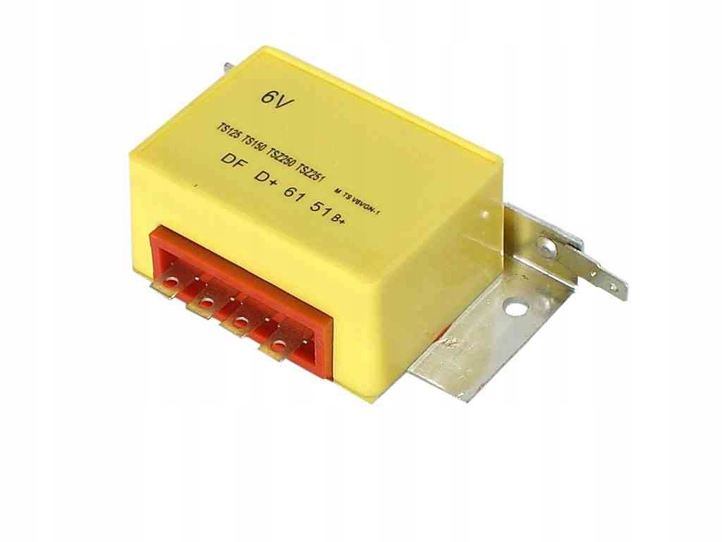 REGULATOR NAPIĘCIA MZ RTZ 6V SC ŻÓŁTY ETZ TS PRL
