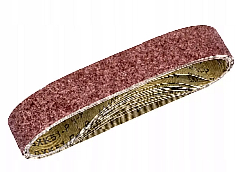 ZESTAW PAPIERÓW ŚCIERNYCH SZLIFIERKA TAŚMOWA PAS 10SZT 50x686 PSBSZ 10 A1