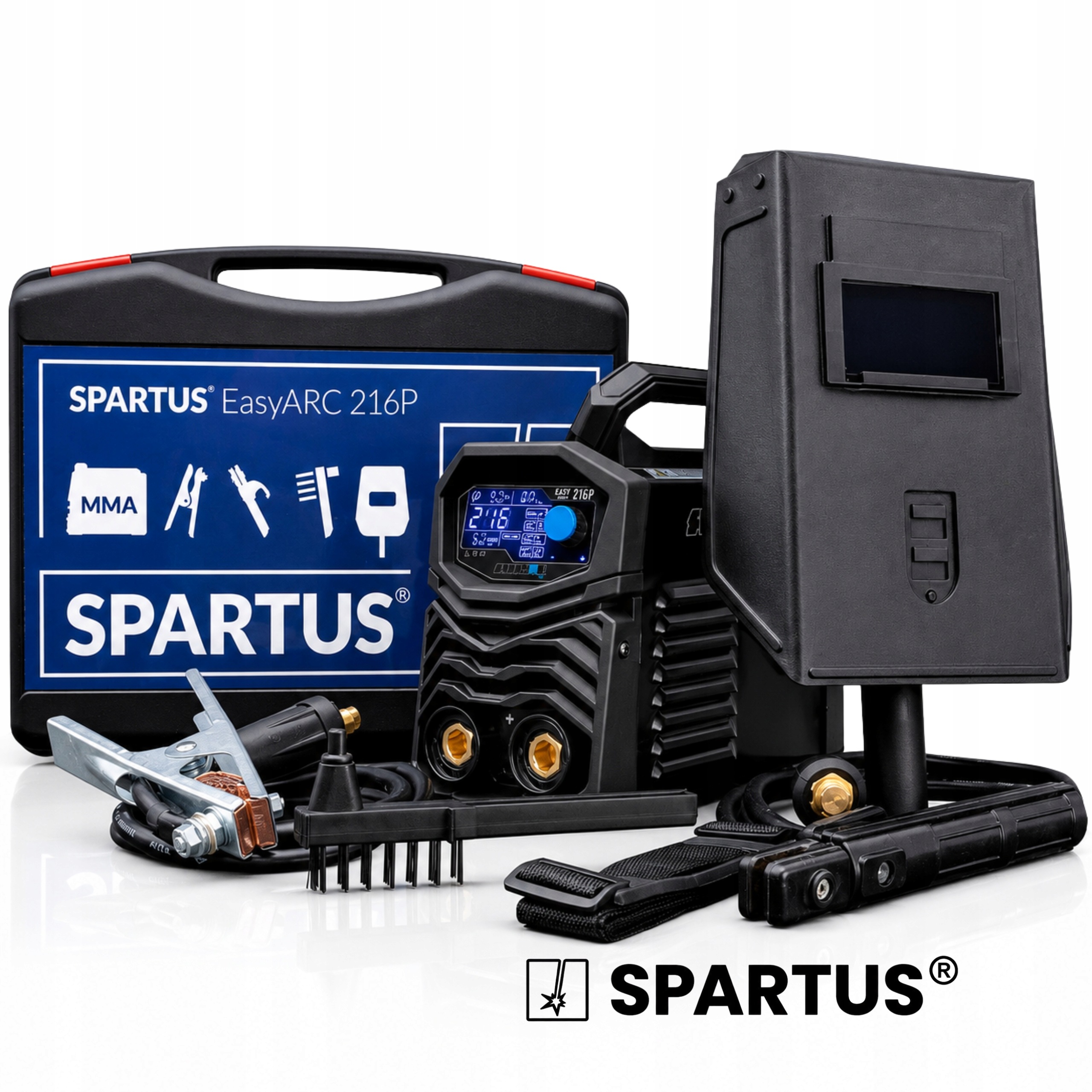 Invertorová svářečka Spartus EasyARC 216P 200A Mma Tig Lift Pulse