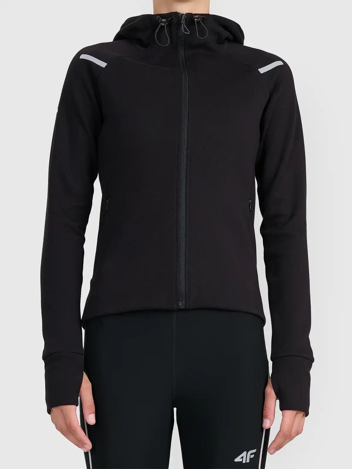 Mikina Dámská Tepláková 4F SPORTovní Tréninková Trekingová S F2172 SS26