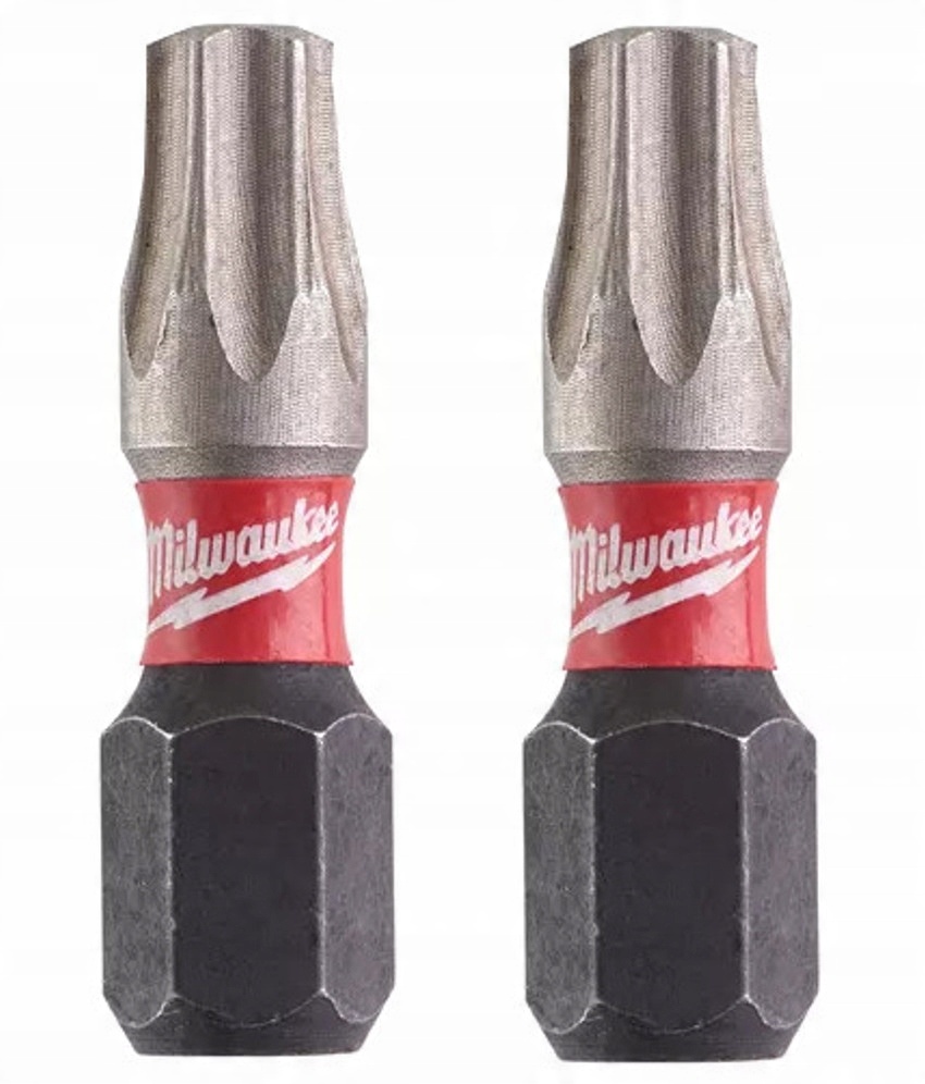 

Milwaukee Końcówki Bity Shockwave 2SZT TX25/25MM