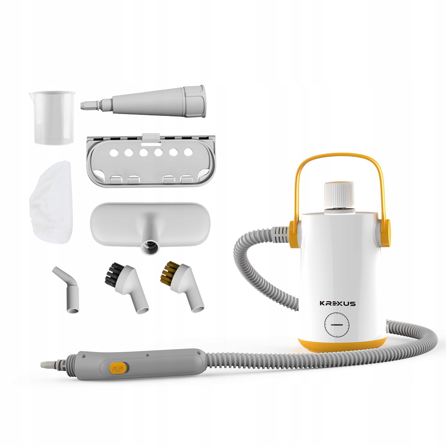 Myjka parowa Parownica Urządzenie czyszczące Okna Szyby Tapicerka Zestaw