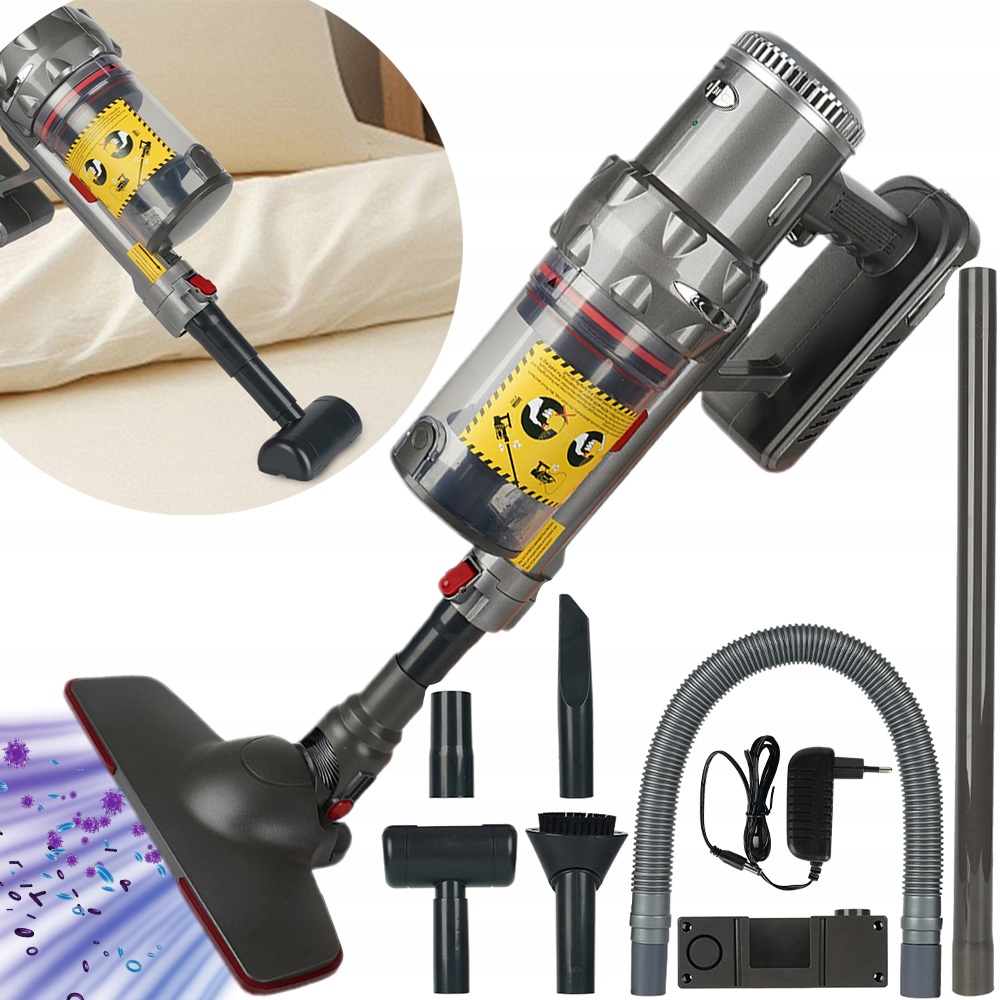 Domowy Niezbędnik Odkurzacz Bezprzewodowy Pionowy Ręczny Bezprzewodowy