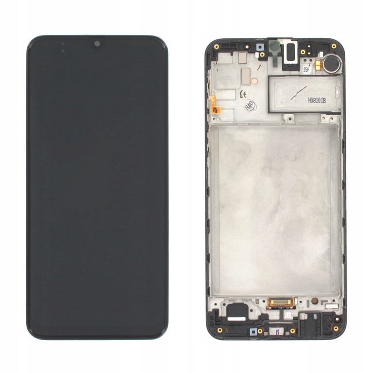 Org LCD displej Samsung M30s/M21 SM-M307/M215 Černý S Rámečkem