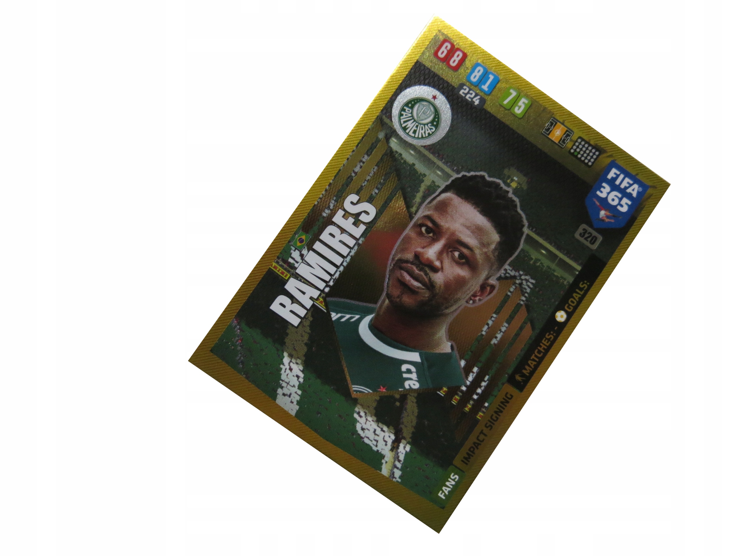 Panini Fifa 365 2020 Karta Fans Impact Signing 320 Ramires Palmeiras