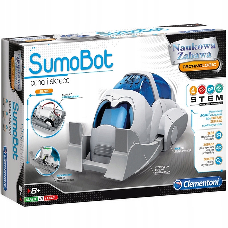 

Sumobot Laboratorium Mechaniki Clementoni 50635