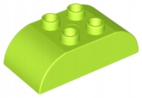 

Lego Duplo 98223 Klocek 2x4 limonka Nowy (10g)