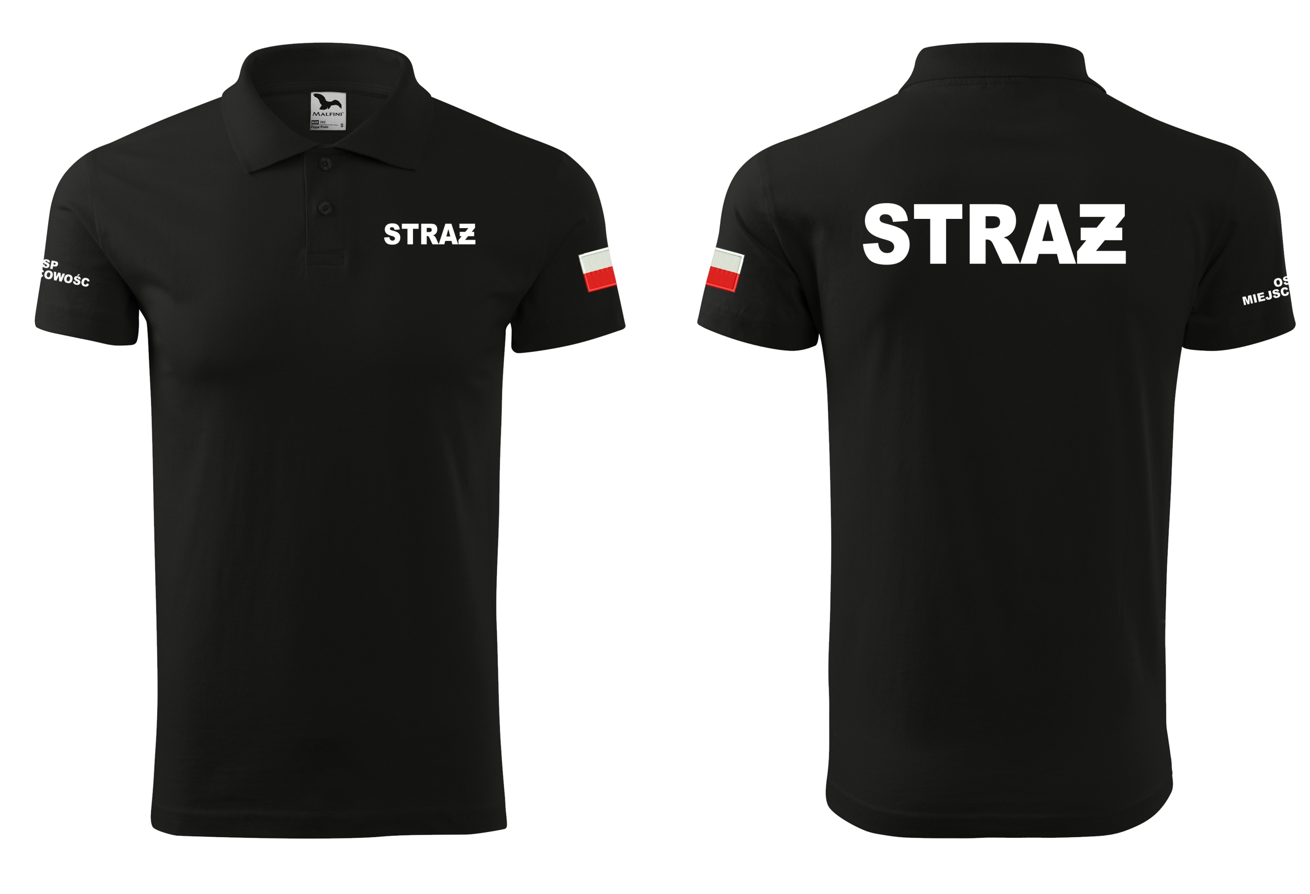 

Koszulka Polo Strażacka Straż Osp Flaga M