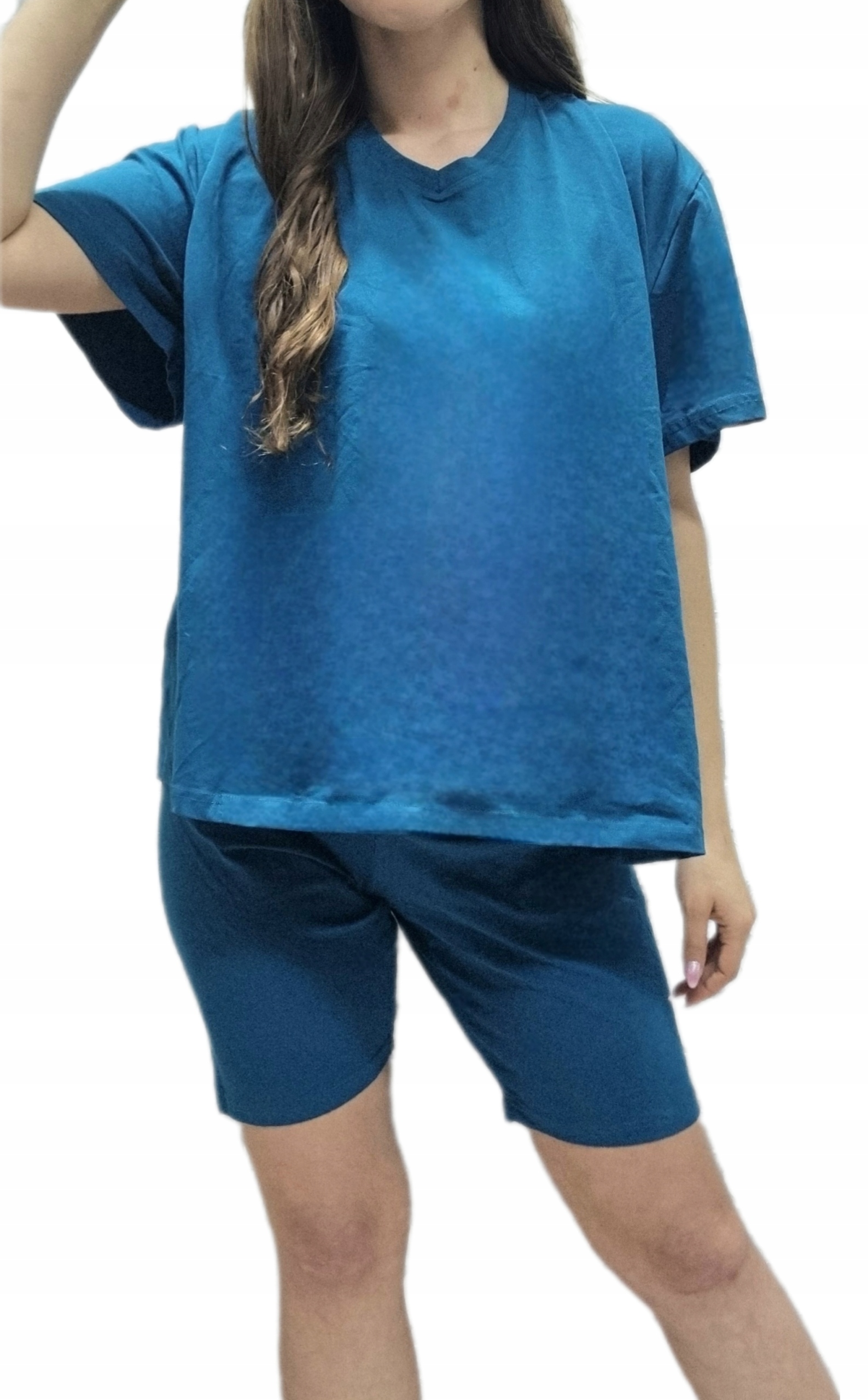 Dámský komplet Mikina šortky 7XL 54 56 Bavlna Plus Size Velké Velikosti