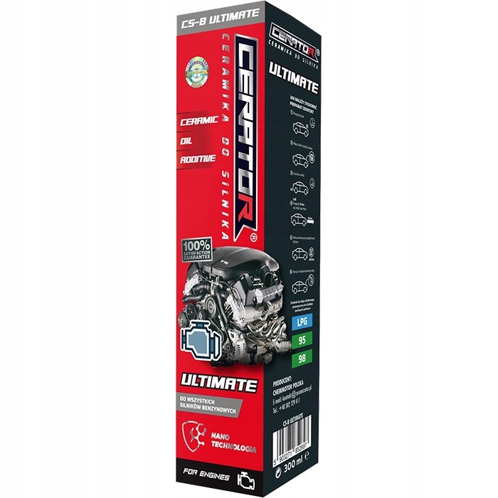 Ceramizator – Prísada Do Motorového Oleja Benzín Regenerátor Ultimate