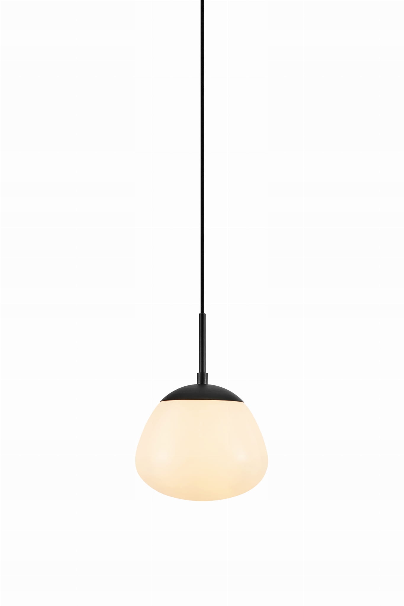 Závěsná lampa Rise Pendant 1L Bílá/Černá Small 108547 Markslojd