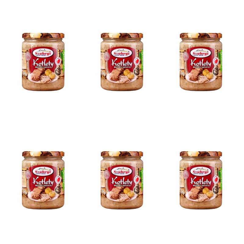 Mleté kotlety s zelím Szubryt 470 g X6