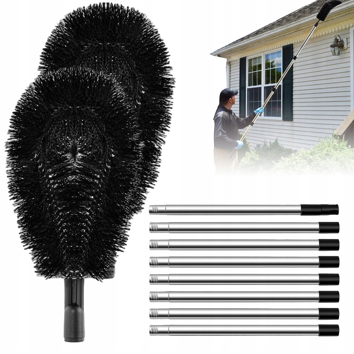 Levně 310 CM Odnímatelný Kartáč Na Čištění Digestoří A Sněhových Listů