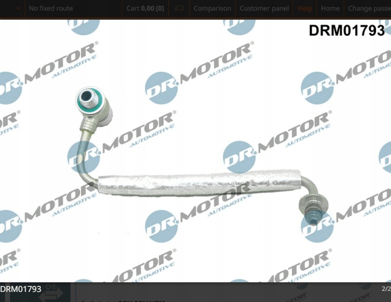 PRZEWÓD OLEJOWY, DOŁADOWANIE FORD