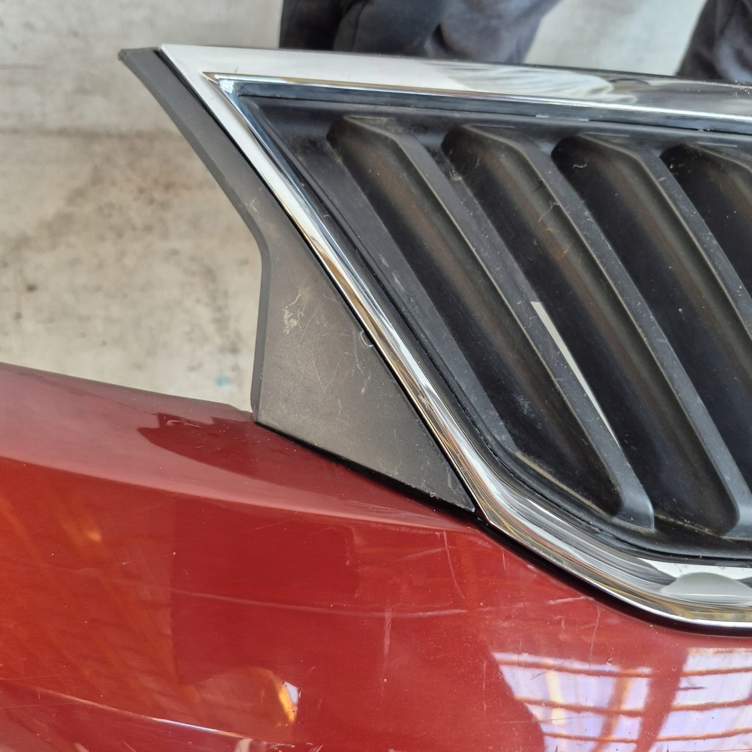 SKODA RAPID 12-17 bumper front front