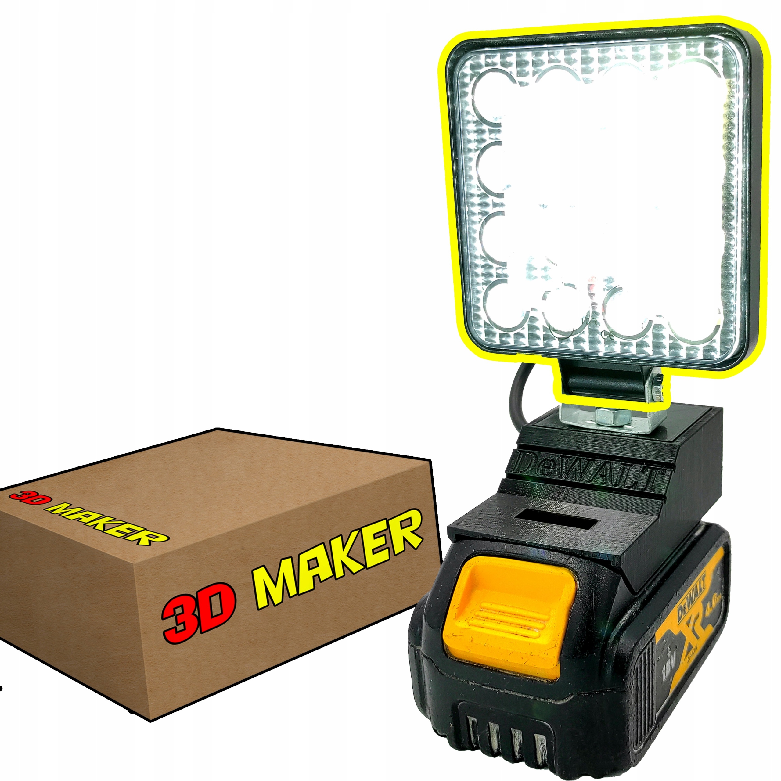 

Lampa Halogen Latarka Dewalt 18V