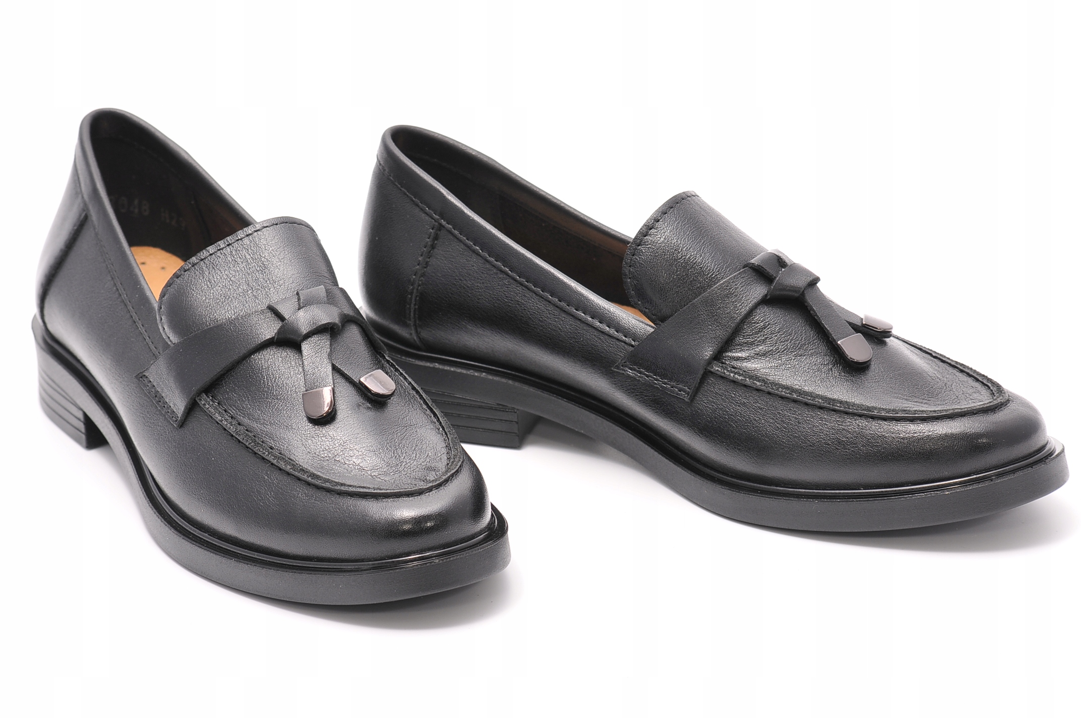 Mokasyny NESSI 23421 Czarne 1 Rozmiar 37 Model 23421 czarny 711