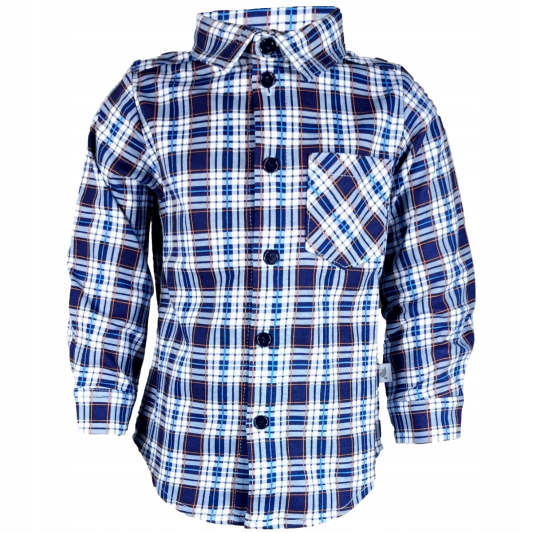 koszula w niebieska krate dla chlopca 98 koszula do jeansow z dlugim rekawe