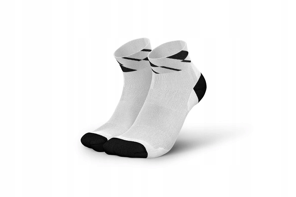 Incylence Skarpety Rowerowe Biegowe Ultralight Angles Short white 35-38