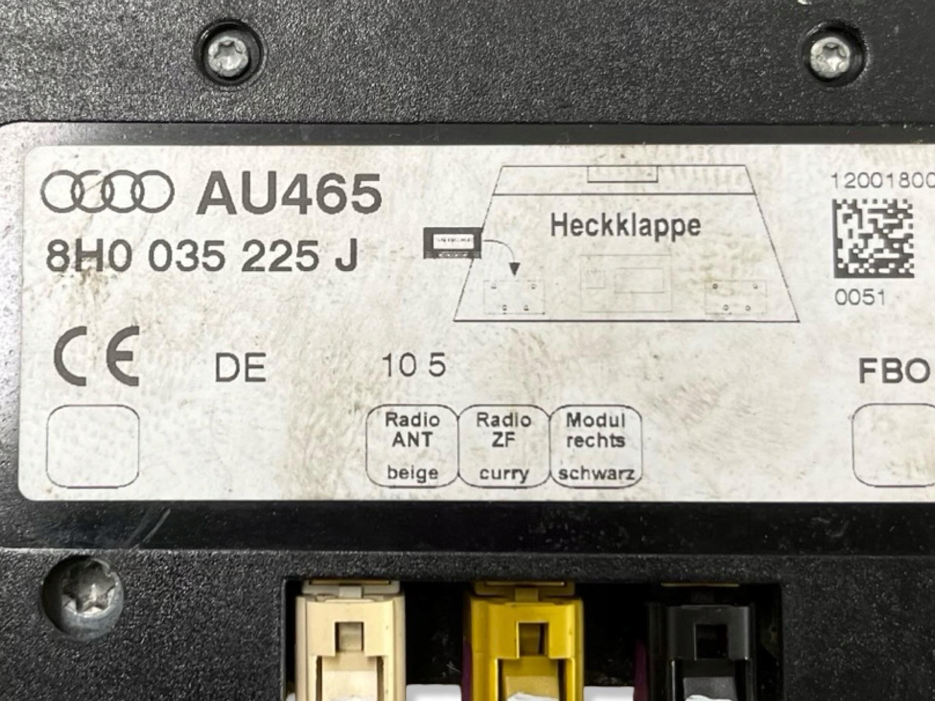 amplifier anteny Audi A4 B6 2005 8H0035225J