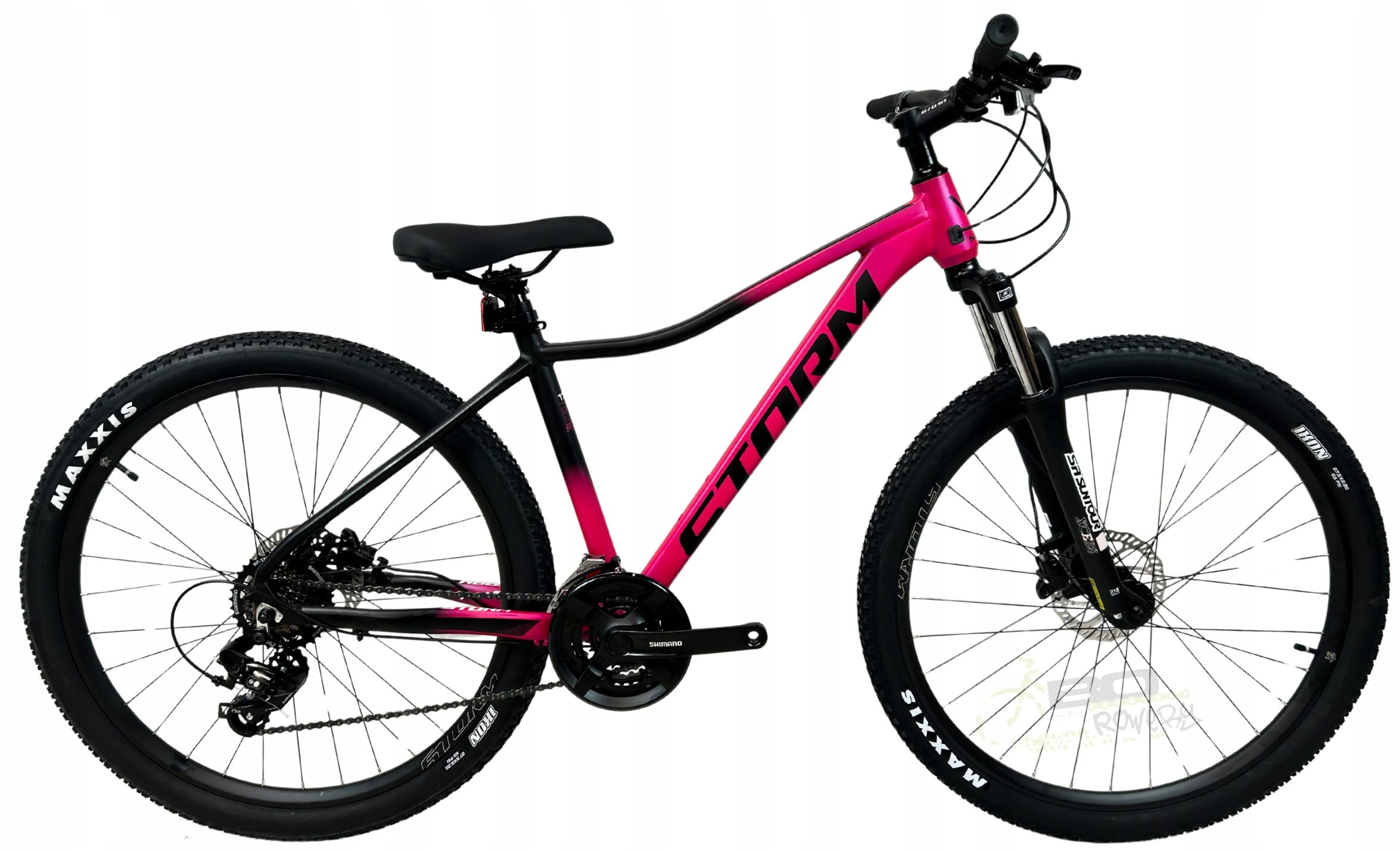 Rower Górski Mtb Storm Shark 2.0 Lady 27,5 rama 17 ciemny róż 2026